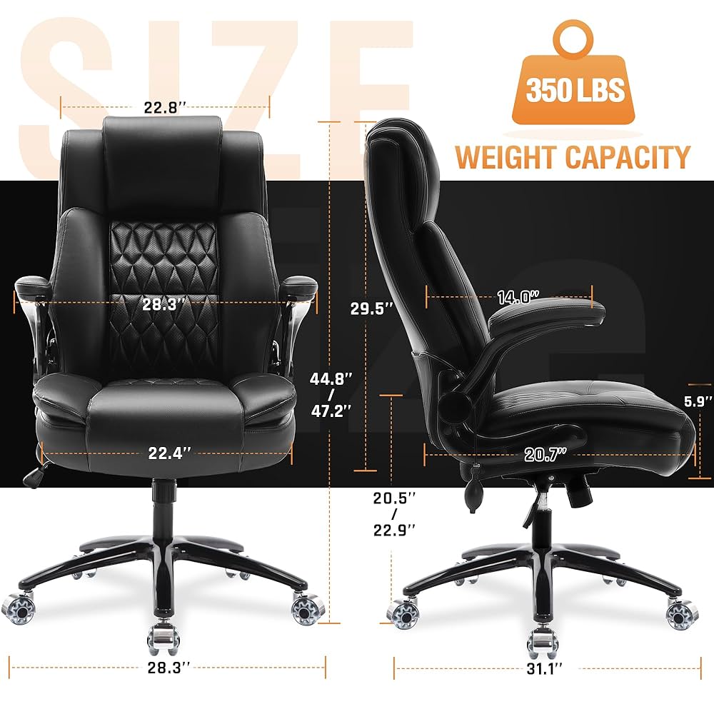 Chair　0418 La-Z-Boy Aberdeen Bonded Leather Executive Chair Beige
